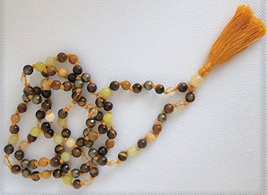 Chakra Mala for balancing the solar plexus (Manipura)