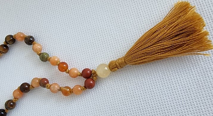 Chakra Mala for balancing the sacral chakra (Swadhistana)
