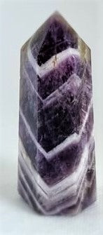 Chevron Amethyst point