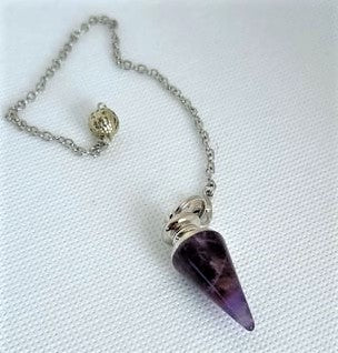 Amethyst Pendulum with pouch