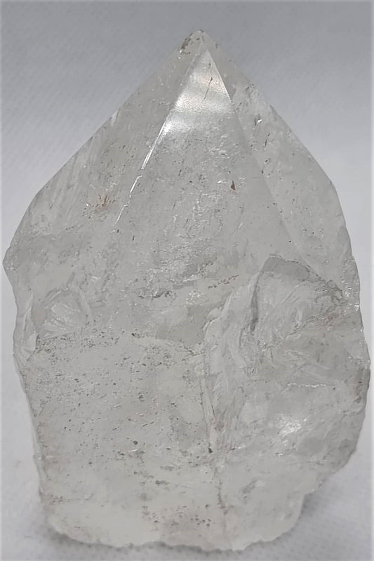 Clear Quartz semi polished point